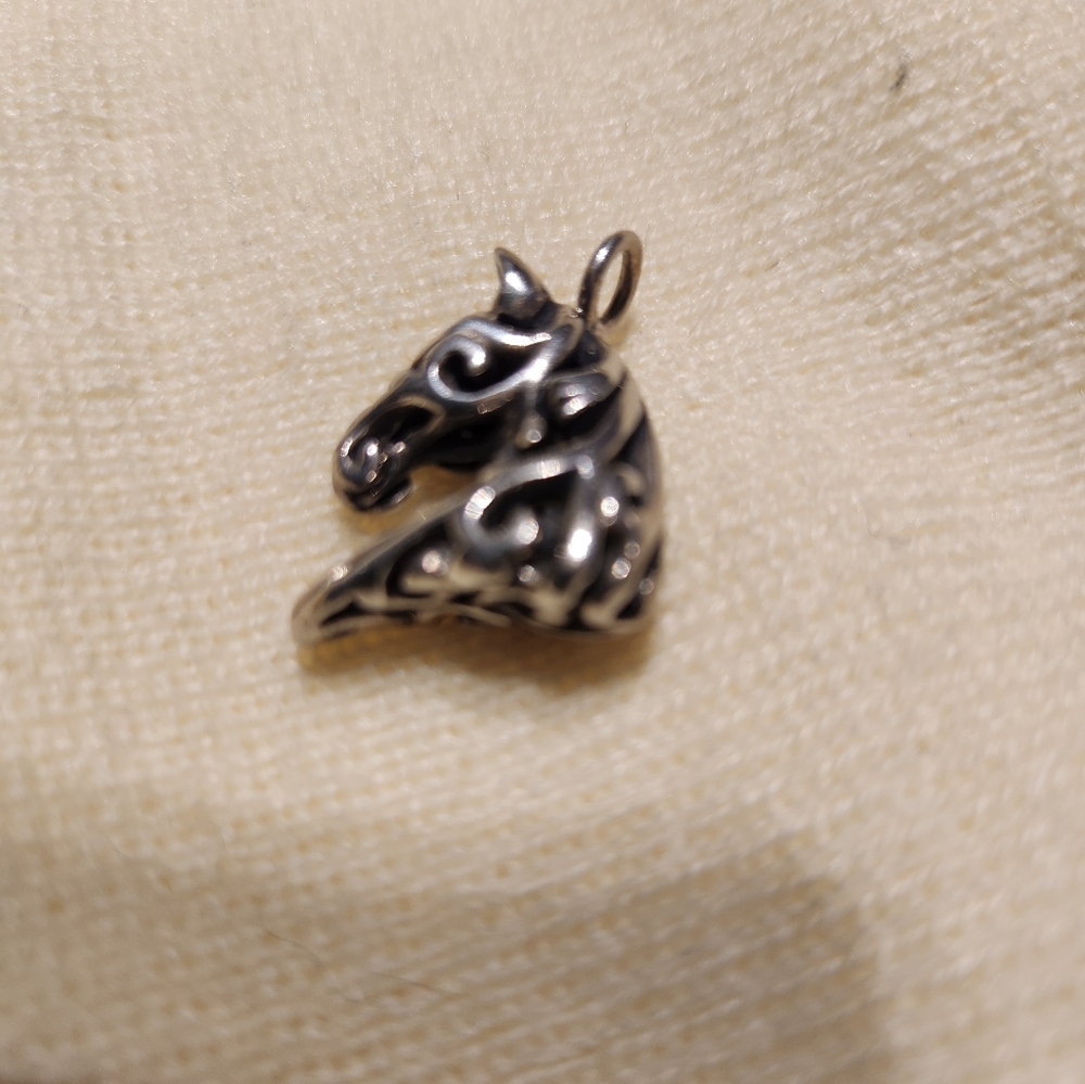 Solid Sterling Silver Hand-Made Unique Horse Head… - image 3